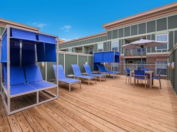 BBQ deck at Ardmore at the Trail, Indian Trail, NC